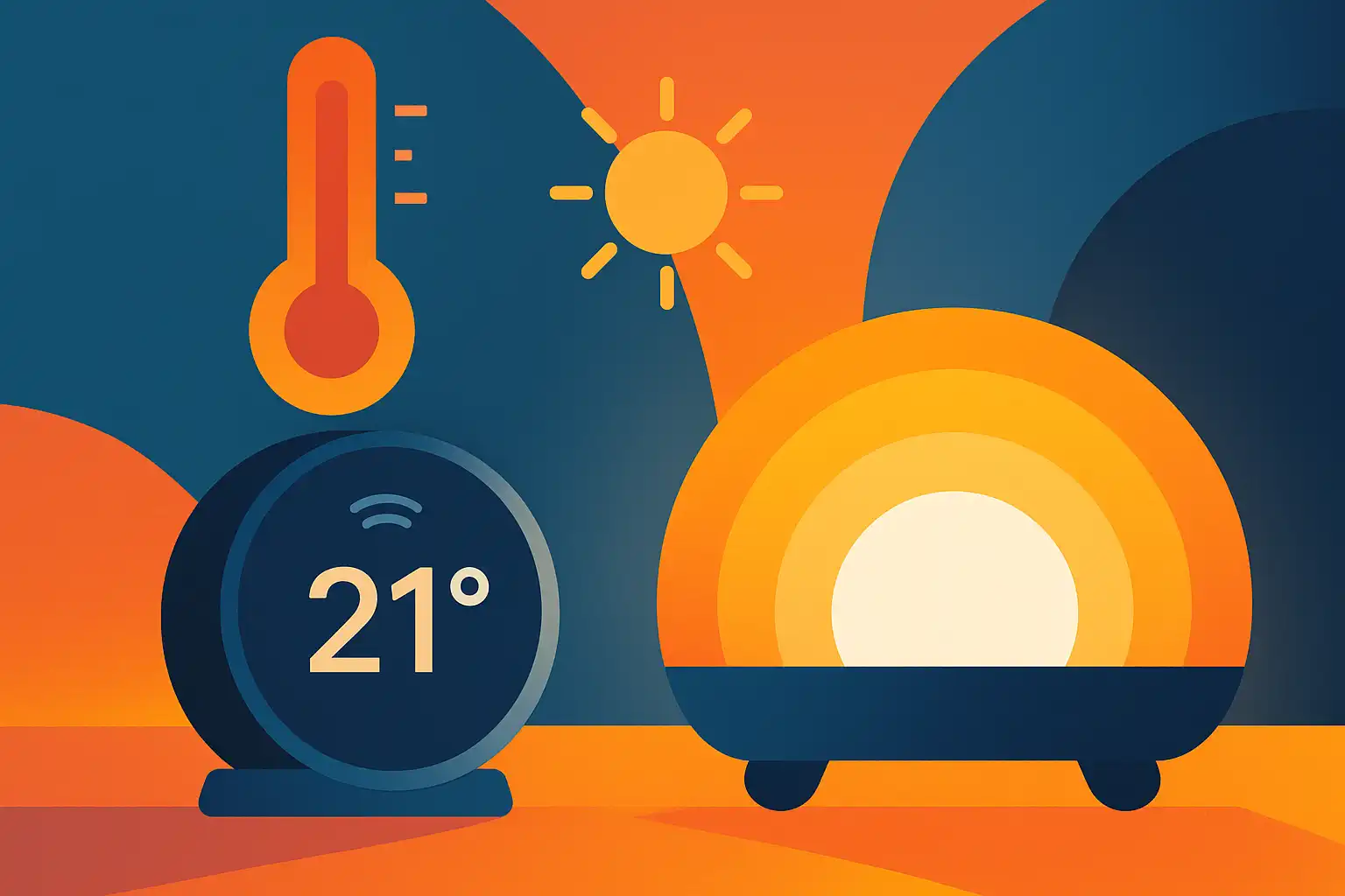Temperatuur en licht: zo stem je je daglichtwekker af op je slimme thermostaat voor een natuurlijk ontwaken