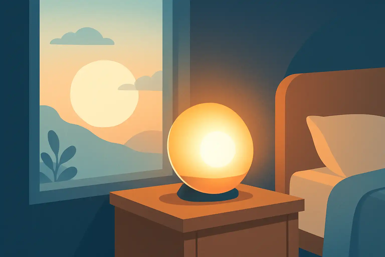 Waar zet je je daglichtwekker écht? de beste plek, hoogte en hoek voor een natuurlijk en relaxed ontwaken