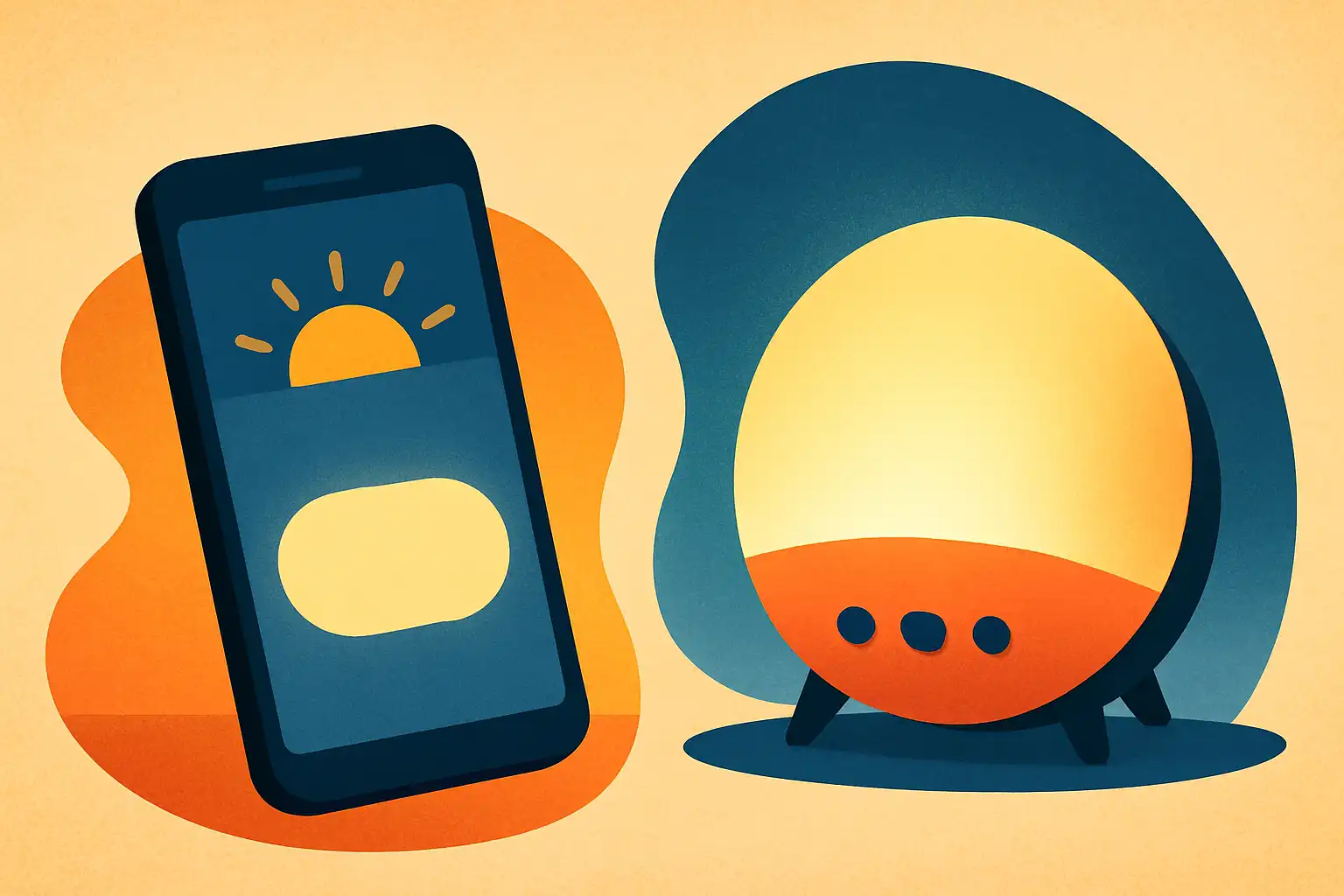 Wake-up light-apps vs fysieke daglichtwekkers: wat je echte zonsopgang mist en wanneer de app genoeg is