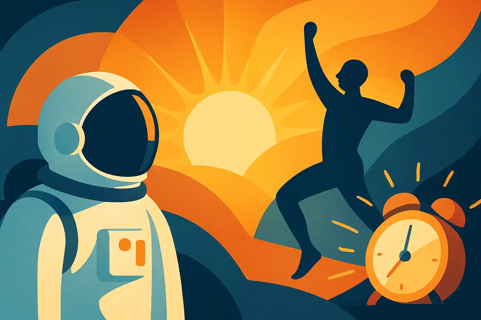 Wat astronauten en topsporters ons leren over ontwaken met licht