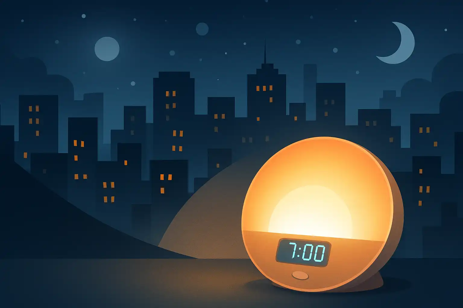 Zo ontwijk je lichtvervuiling: tips om je daglichtwekker in de stad effectief te gebruiken