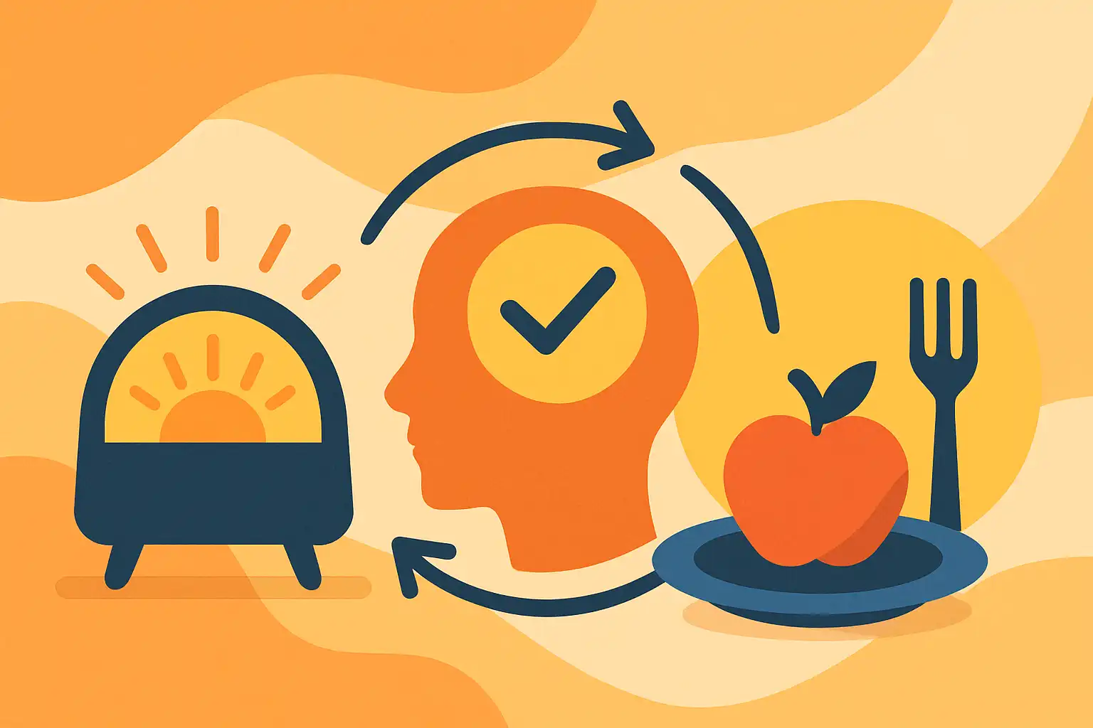 Zo stem je je daglichtwekker en je eetritme af voor meer energie en gewichtscontrole