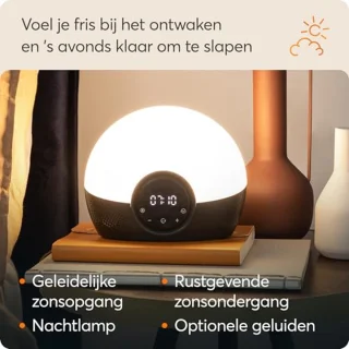 Lichtwekker met Natuurlijke Zonsopgang Simulatie