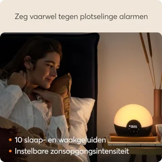 Lichtwekker met Natuurlijke Zonsopgang Simulatie