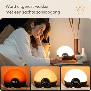 Lichtwekker met Natuurlijke Zonsopgang Simulatie