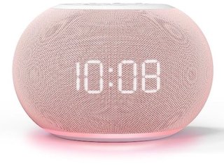 Dimbare automatische wekker met nachtlampjes en rustgevende geluiden review