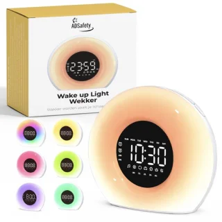 Rustig ontwaken met licht: ADSafety Wake Up Light