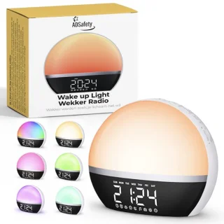 ADSafety Wake Up Light — Natuurlijk wakker worden zonder gedoe