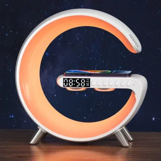 Aestra LED Wake Up Light Lichtwekker en Bluetooth Speaker Wit