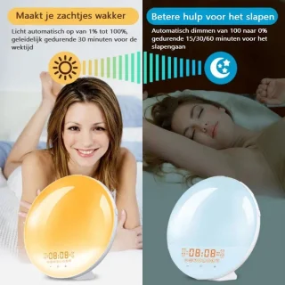 Alorixa Wake Up Light Wekker