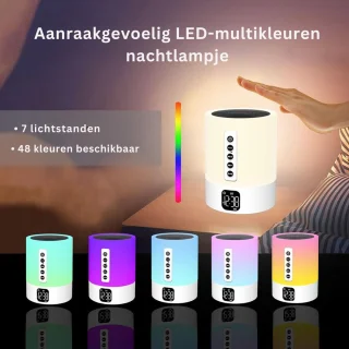 DailySupplies Wake up Licht Digitale Lichtwekker Wit
