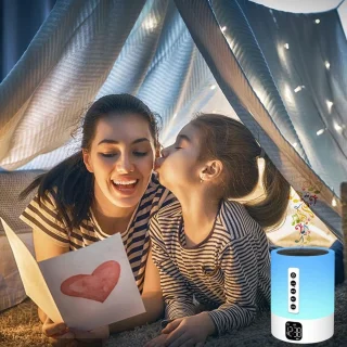 DailySupplies Wake up Licht Digitale Lichtwekker Wit