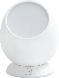 Deltaco Smart Home Wake-up Light USB-C Wit