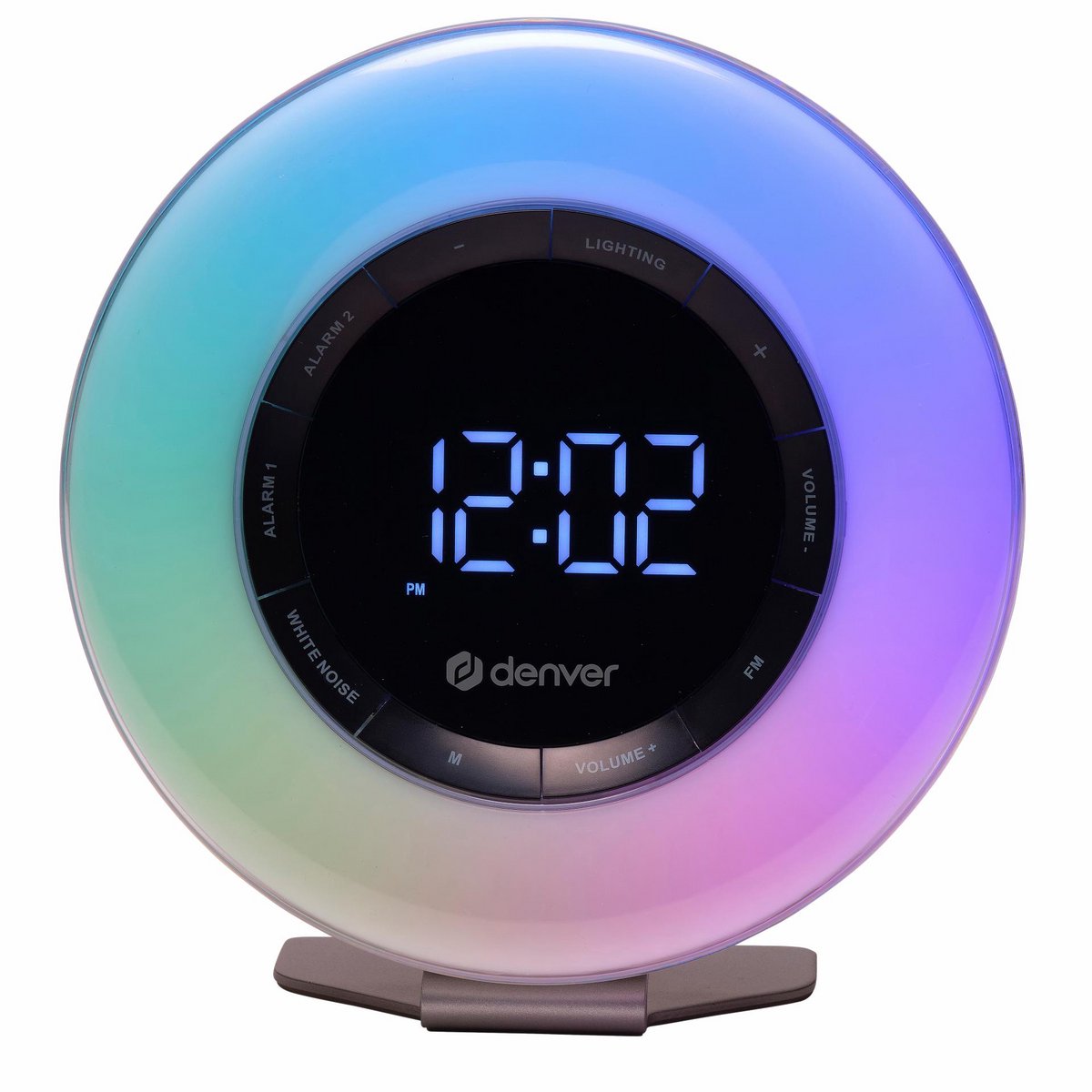 De Denver CRL342 Wake Up Light Wekkerradio in één oogopslag