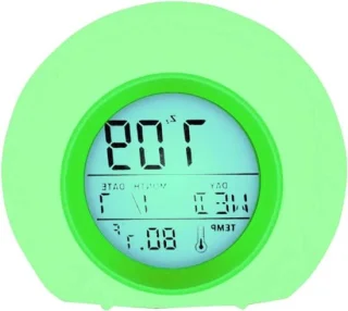 Digitale kinderwekker LED groen