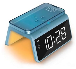 De Digitale Wake-up Light Wekker - Blauw in één oogopslag