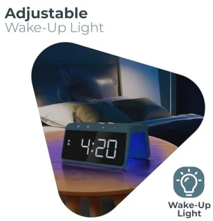 Digitale Wake-up Light Wekker - Blauw