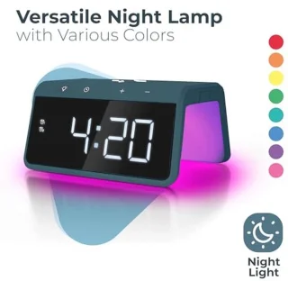 Digitale Wake-up Light Wekker - Blauw