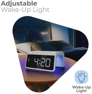 Digitale Wake Up Light-wekker - Wit