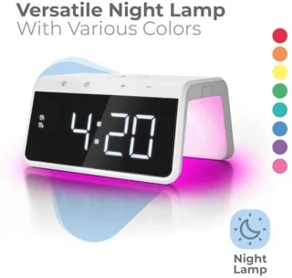 Digitale Wake Up Light-wekker - Wit