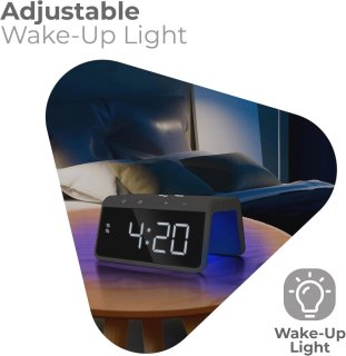 Wat vinden we goed aan de Digitale Wekker - Grijs