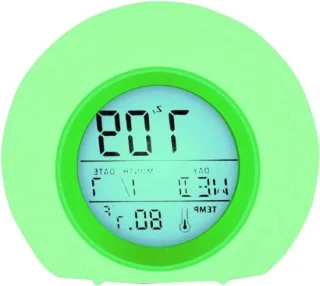 Digitale wekker kinderalarm, groen