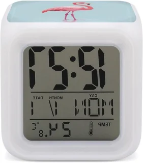 Digitale wekker met nachtlampje