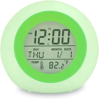 Digitale Wekker Nachtlamp Klok Groen