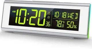 Digitale wekker wit