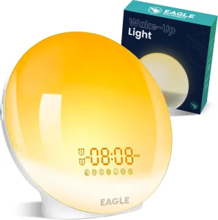 Eagle Wake Up Light Wekkerradio Wit