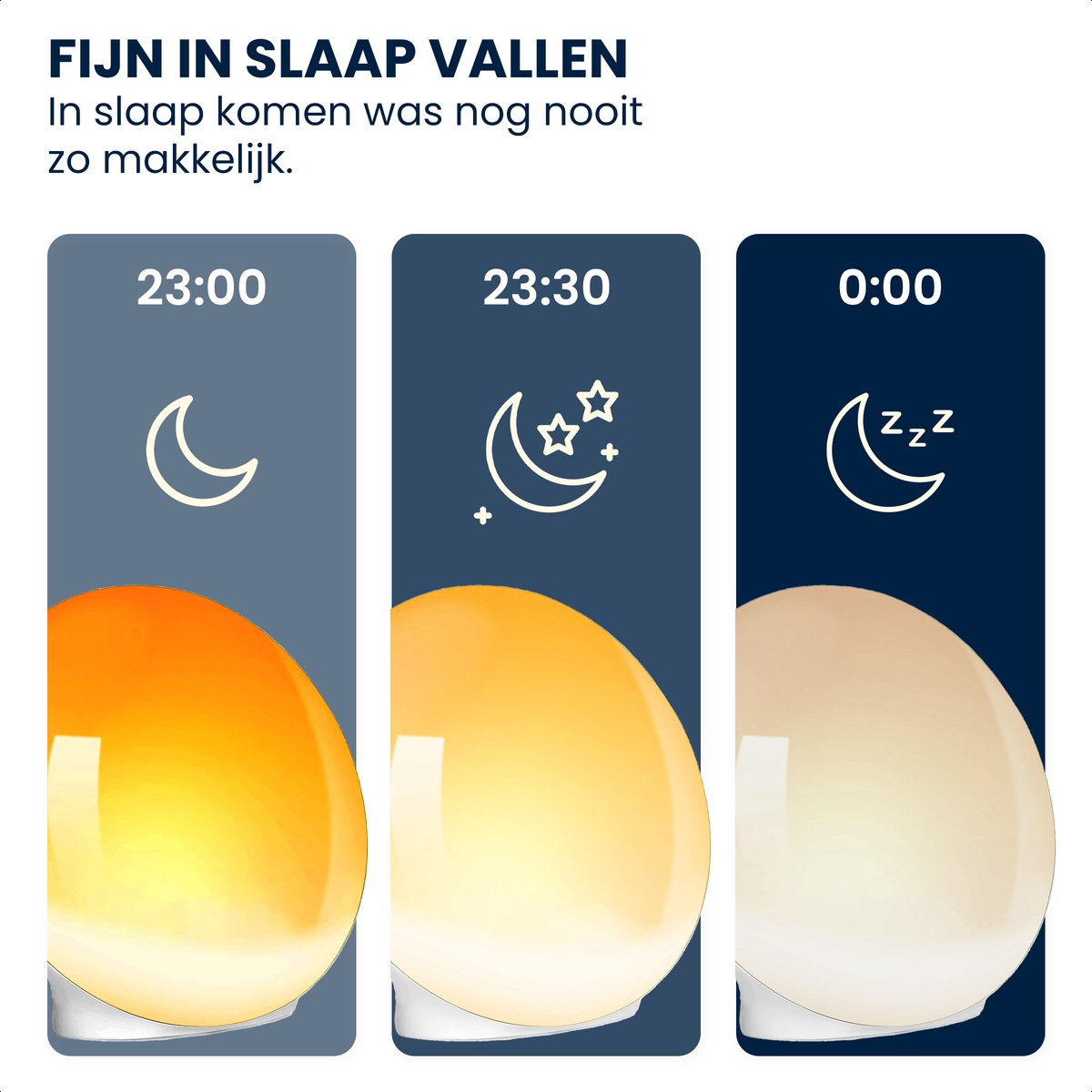 Eagle Wake Up Light Wekkerradio Wit