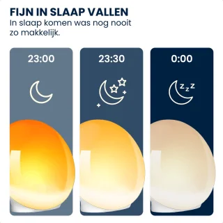 Eagle Wake Up Light Wekkerradio Wit