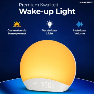 EverestPeak R7 Wake-up Light Digitale Lichtwekker