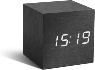 Gingko GK08W10 cube black click clock