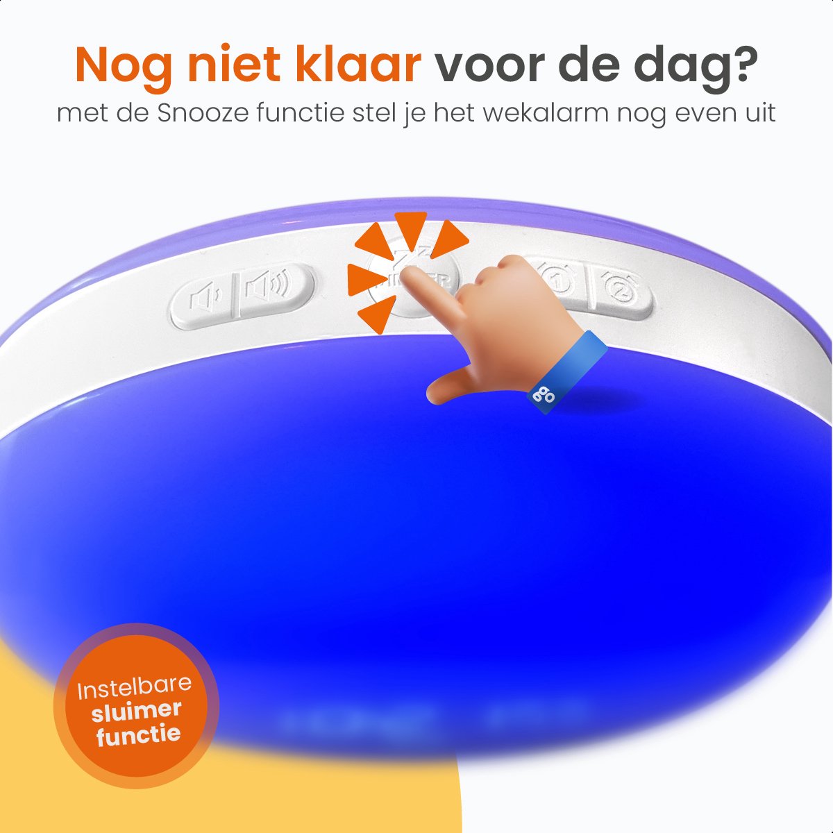 Wat vinden we goed aan de Goliving Wake Up Light Lichtwekker Wit 17 cm