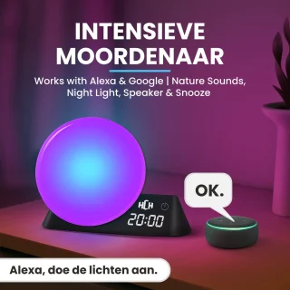 HCH LED Nachtlampje RGBW USB Oplaadbaar