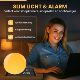 HCH LED Nachtlampje RGBW USB Oplaadbaar