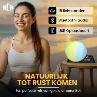 HCH LED Nachtlampje RGBW USB Oplaadbaar