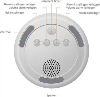 Horazio Wake-Up Light Wekker LED Nachtlamp