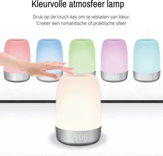 Horazio Wake-Up Light Wekker LED Nachtlamp