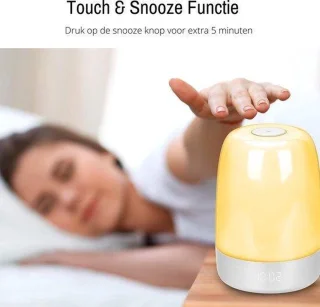 Horazio Wake-Up Light Wekker LED Nachtlamp