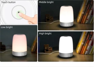 Horazio Wake-Up Light Wekker LED Nachtlamp