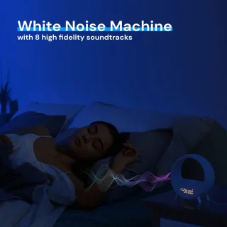 Inga Smart Wake Up Light - Draadloze Oplader & Bluetooth Speaker