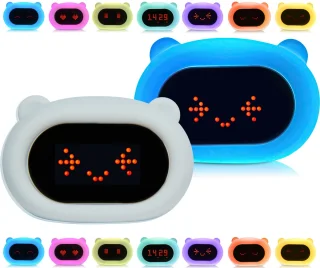 Kadoing Beer Wekker met Wake-Up Light Kinderklok