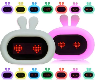 Kadoing Konijn Wake-Up Light Kinderwekker Digitaal