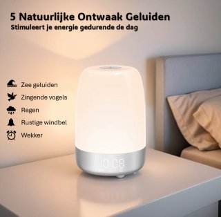 KYCE Wake Up Light Lichtwekker Wit