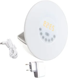 Lichtwekker nachtlamp wit
