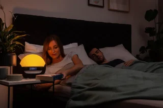 Lumie Bodyclock Luxe 750DAB Wake-up Light Antraciet