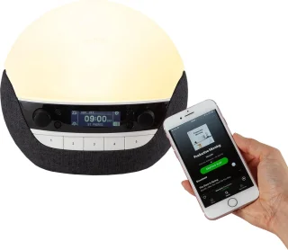Lumie Bodyclock Luxe 750DAB Wake-up Light Antraciet