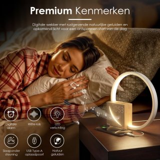 Maqi Living Wake Up Light Slaapwekker